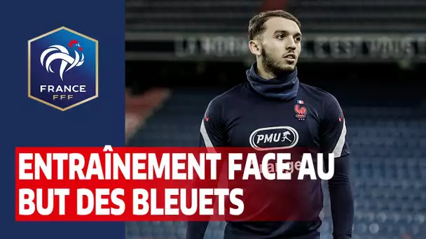 Entraînement face au but avec les Bleuets I FFF 2020