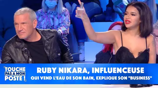 Ruby Nikara, influenceuse qui vend l'eau de son bain, explique son "business"