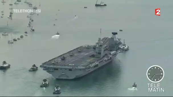 HMS Queen Elizabeth : livraison du porte avion