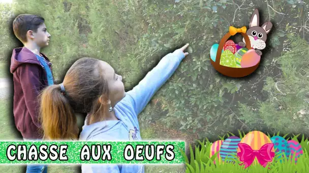 CHASSE AUX OEUFS de Pâques 2018 🐣 : Nouvelles règles ! / Family vlog