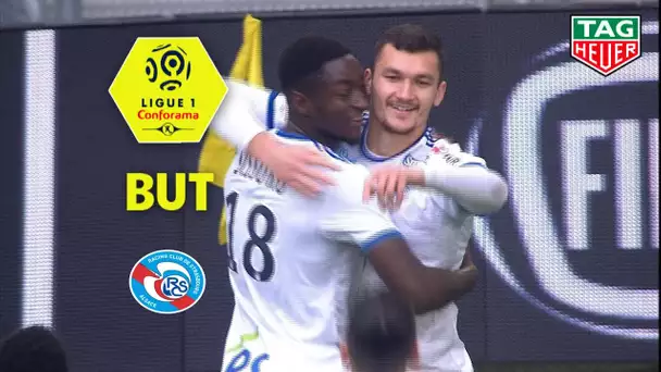 But Ludovic AJORQUE (11') / Girondins de Bordeaux - RC Strasbourg Alsace (0-1)  (GdB-RCSA)/ 2019-20