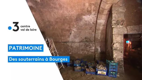 Patrimoine : à Bourges, découverte de ses souterrains