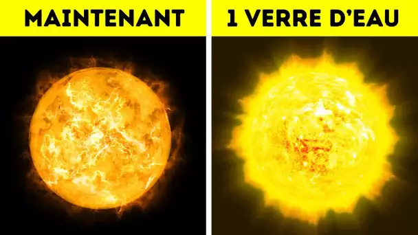 Que se Passerait-il si tu Versais un Verre D’eau Sur le Soleil ?