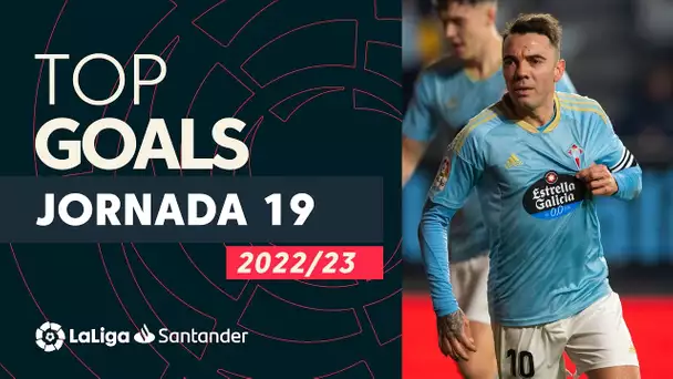 Todos los goles de la jornada 19 de LaLiga Santander 2022/2023