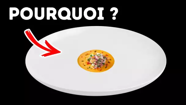 Voici pourquoi les restaurants chics servent des portions si minuscules