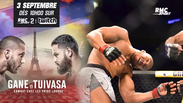 UFC Paris : Le premier combat et la première victoire de Gane à l'UFC, contre Pessoa