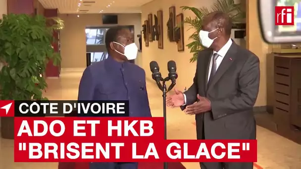 ADO et HKB "brisent la glace" #CôtedIvoire