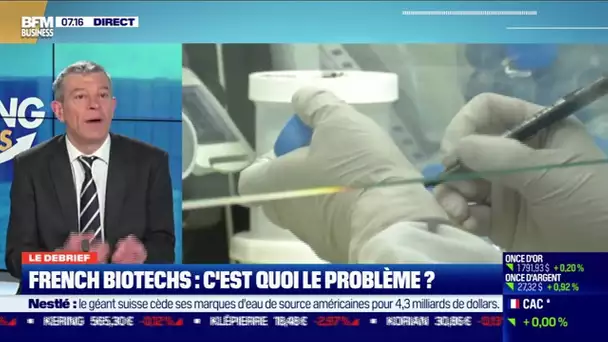 Le débat  : French Biotechs, c'est quoi le problème ?, par Nicolas Doze