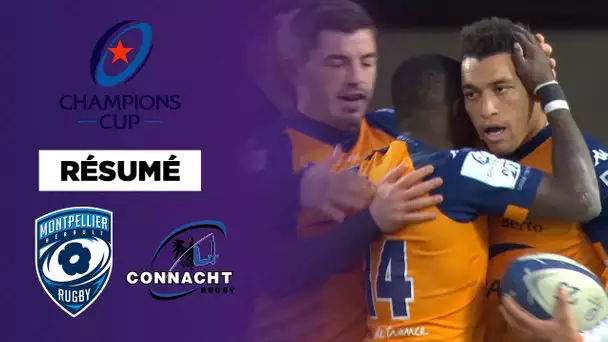 Champions Cup : Face au Connacht, Montpellier s'offre une belle sortie