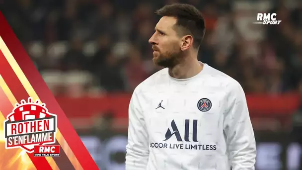 "Messi doit quitter le PSG en juin" lance Rothen