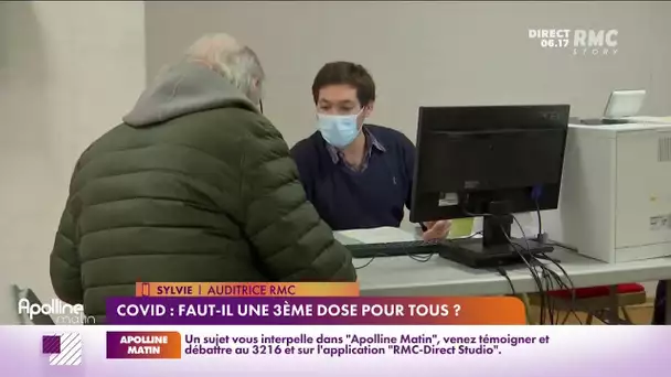 Sylvie, auditrice : "J'ai fait ma 3e dose et je ne ressens absolument rien"