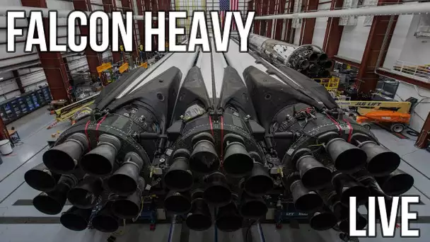 [LIVE] Lancement FALCON HEAVY - Arabsat 6a