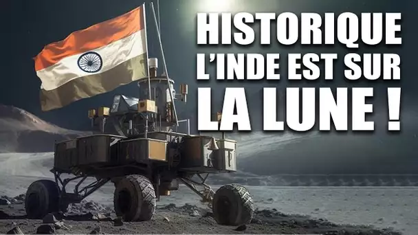 HISTORIQUE - L'INDE sur la LUNE ! Des premières images incroyables ! DNDE 308