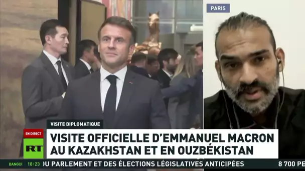Visite officiel : Emmanuel Macron au Kazakhstan et Ouzbékistan