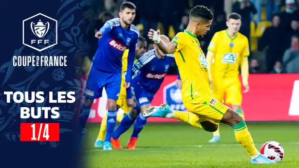 Tous les buts des 1/4 de finale I Coupe de France 2021-2022