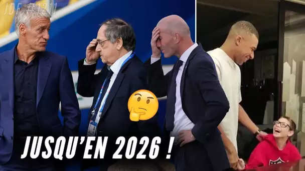 DESCHAMPS prolonge jusqu'en 2026... quel avenir pour ZIDANE ? Le beau geste de Kylian MBAPPÉ...