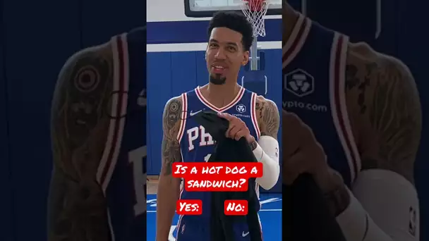 Is a Hot Dog a Sandwich? | 76ers Edition | #shorts