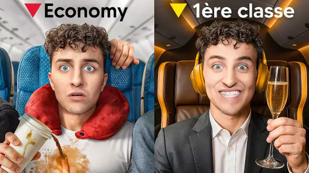 J'ai Testé Toutes Les Classes d'Un Avion !