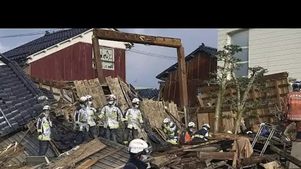 Japon : l'archipel frappé par un fort séisme poursuit les recherches pour retrouver des s…