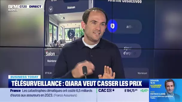 Alexis Bidinot (Qiara) : Télésurveillance, Qiara veut casser les prix