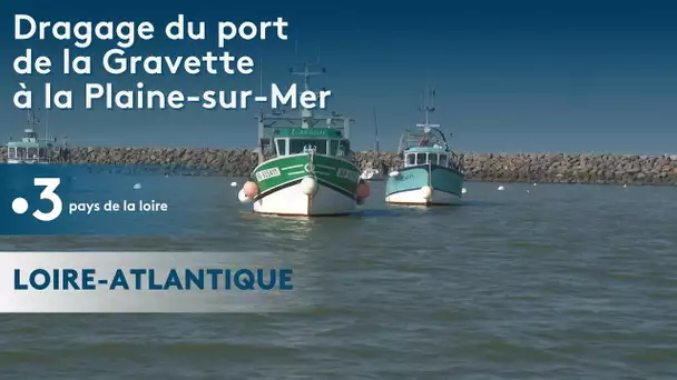Dragage du port de la Gravette à la Plaine-sur-Mer