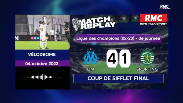 OM 4-1 Sporting : Le goal replay de la première victoire marseillaise en Ligue des champions 22-23