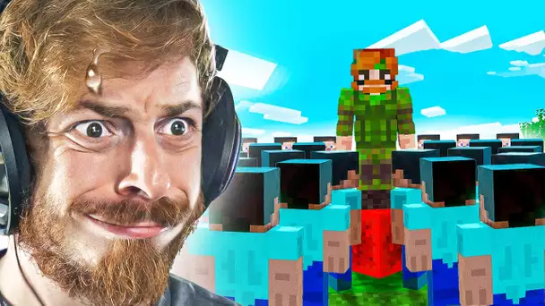 MINECRAFT mais en 1vs100 !