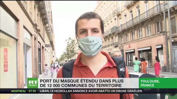Après Nice, Toulouse rend le masque obligatoire sur l’ensemble de la commune