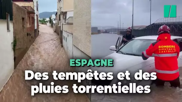 En Espagne, la « Dana » provoque des pluies torrentielles, les Espagnols invités à rester chez eux