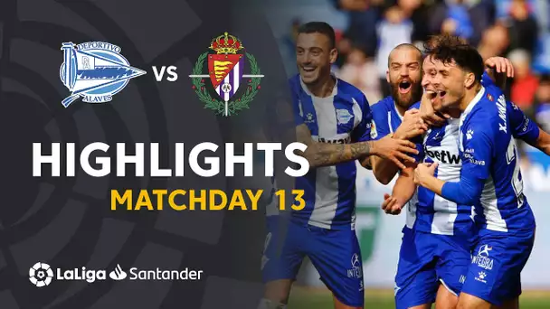 Highlights Deportivo Alavés vs Real Valladolid (3-0)
