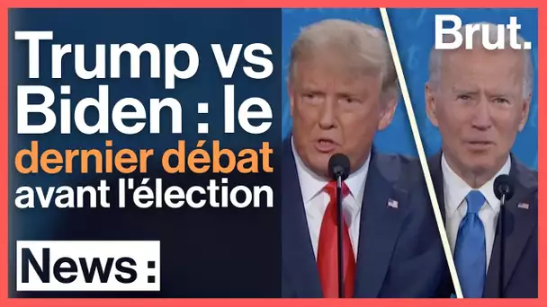 Trump vs Biden : le dernier débat avant l'élection