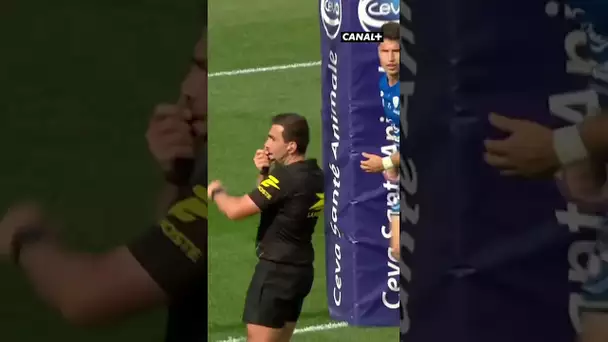 Le sang-froid d’Hastoy 🥶#rugby #sports
