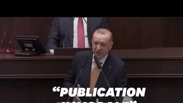 Erdogan s'en prend aux "vauriens" de Charlie Hebdo qui l'ont caricaturé