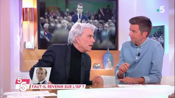 Le 5 sur 5 avec Bernard Tapie ! - C à Vous - 18/01/2019