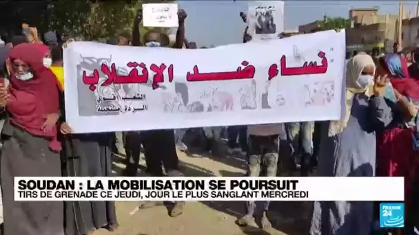 Nouvelles violences à Khartoum après le jour le plus sanglant depuis le putsch • FRANCE 24