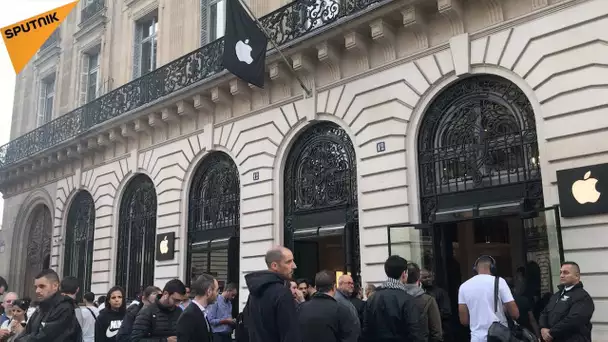 Les Parisiens boudent-ils les nouveaux iPhone XS ?