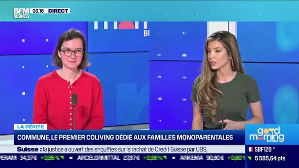 Commune, le premier coliving dédié aux familles monoparentales.