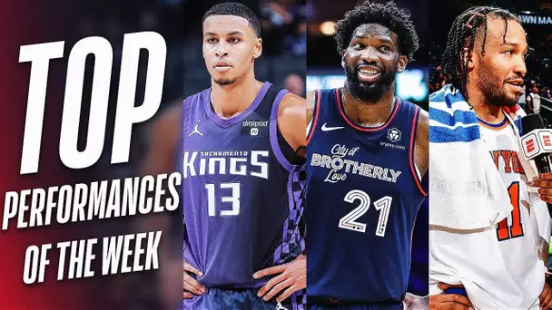Joel Embiid, Brunson, & Keegan M. Make History! 👀 | Top Performances of NBA Week 8 | 2023-24 Season