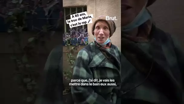 À 80 ans, le truc de Maria, c'est le rap 🎤