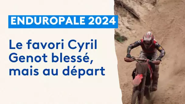 Enduropale du Touquet 2024 : Le favori Cyril Genot blessé