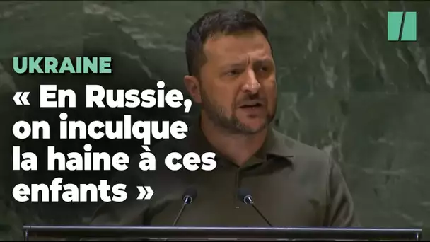 À l’ONU, Zelensky accuse la Russie de “génocide” et veut de l’aide pour sauver les enfants déportés