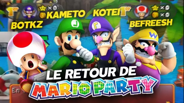 LE RETOUR DE MARIO PARTY AVEC LES FRÈRES PISTACHES & BOTKZ