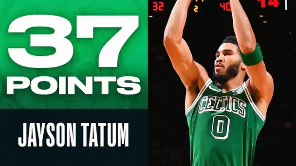 Jayson Tatum Posts a 37 PTS DOUBLE-DOUBLE On LeBron & Lakers