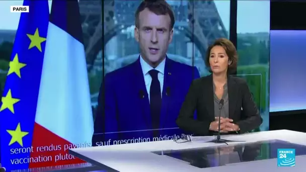 Covid : Macron reprend la parole alors que l'épidémie repart • FRANCE 24