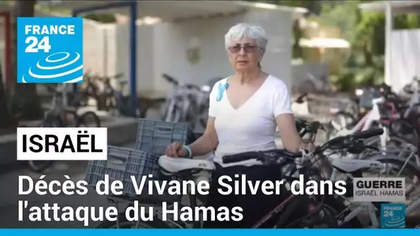 Israël : décès de Viviane Silver, otage du Hamas et militante pour la paix • FRANCE 24