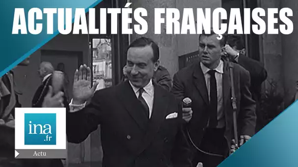 Les Actualités Françaises du 18 Avril 1962 | Archive INA