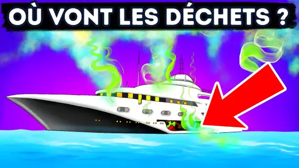 Où les bateaux de croisière jettent leurs déchets