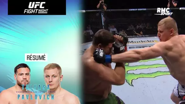 UFC : Pavlovich met Tuivasa KO en moins d'une minute