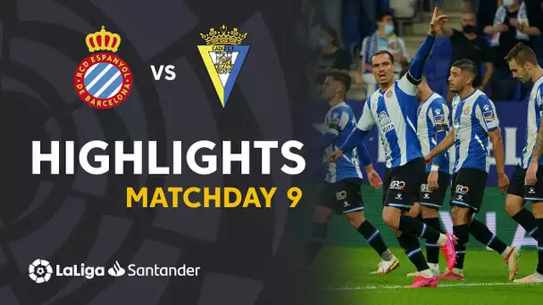 Resumen de RCD Espanyol vs Cádiz CF (2-0)