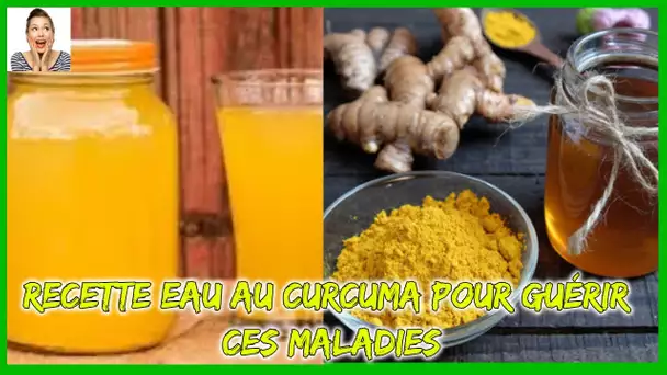 Buvez cette eau au curcuma pour guérir votre thyroïde, votre foie et booster votre cerveau